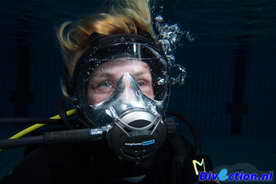 duiker volgelaatsmasker zwembad